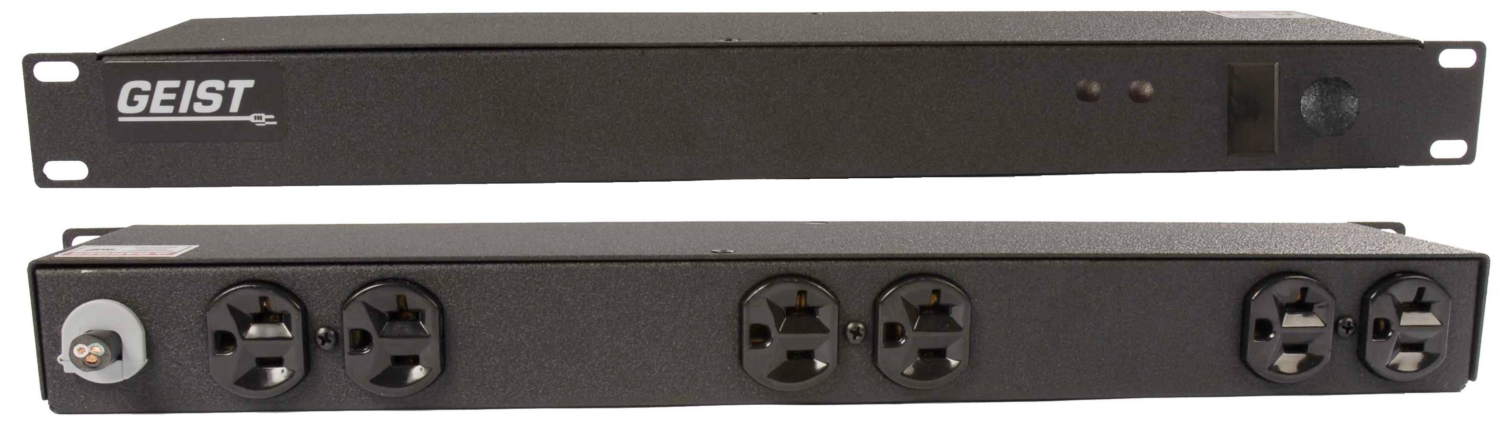 Vertiv Geist JRN062-102D20TL5 power distribution unit (PDU) 6 AC outlet(s) 0U Black