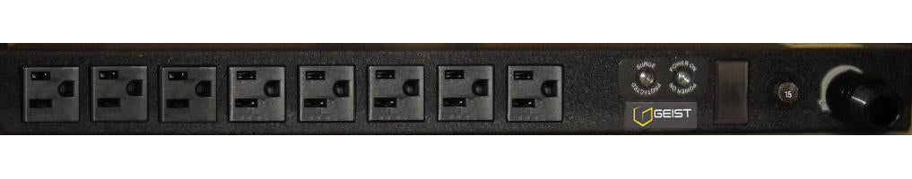 Vertiv VSSLN084-101S15 power distribution unit (PDU) 8 AC outlet(s) 0U Black