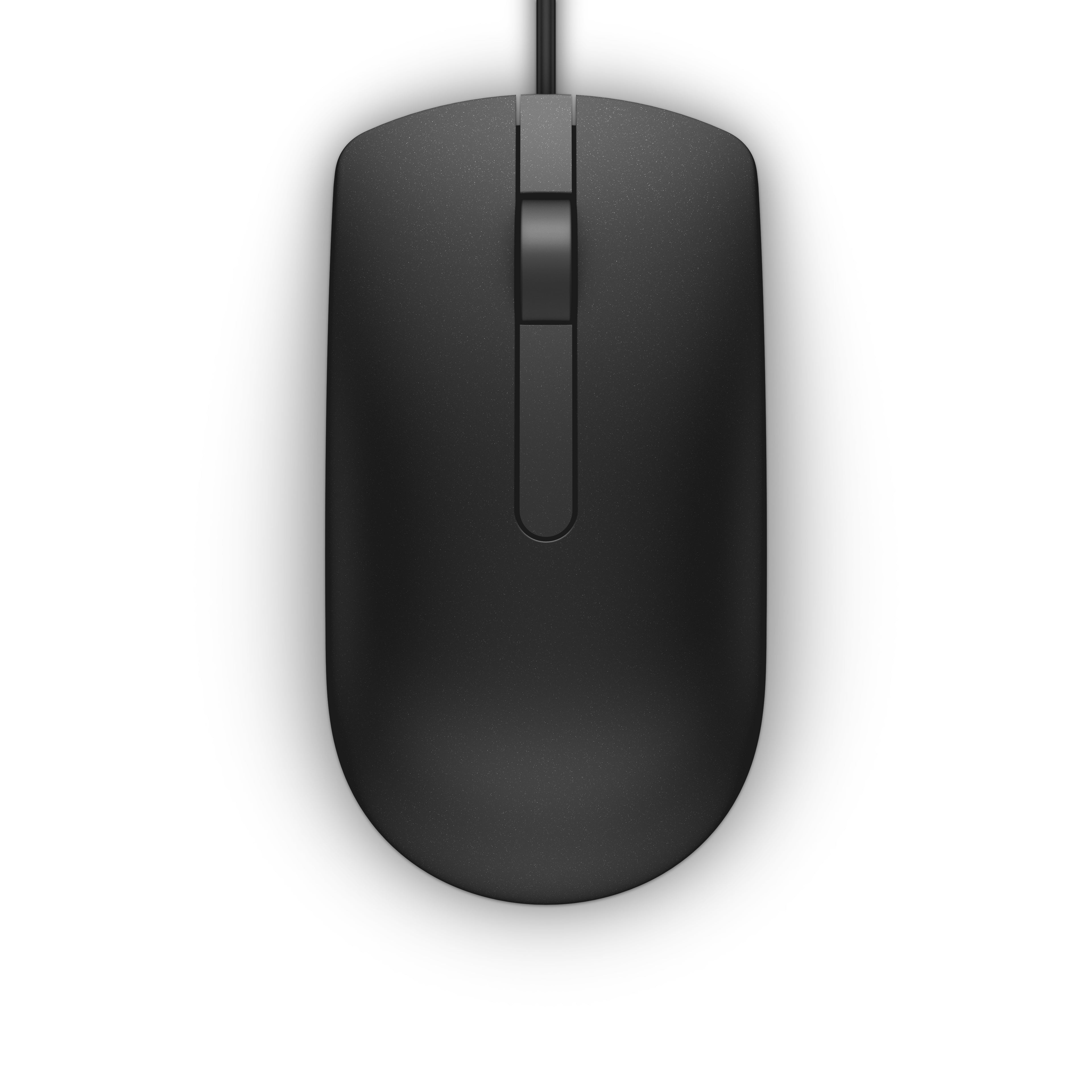 DELL MS116 mouse Office Ambidextrous USB Type-A Optical 1000 DPI