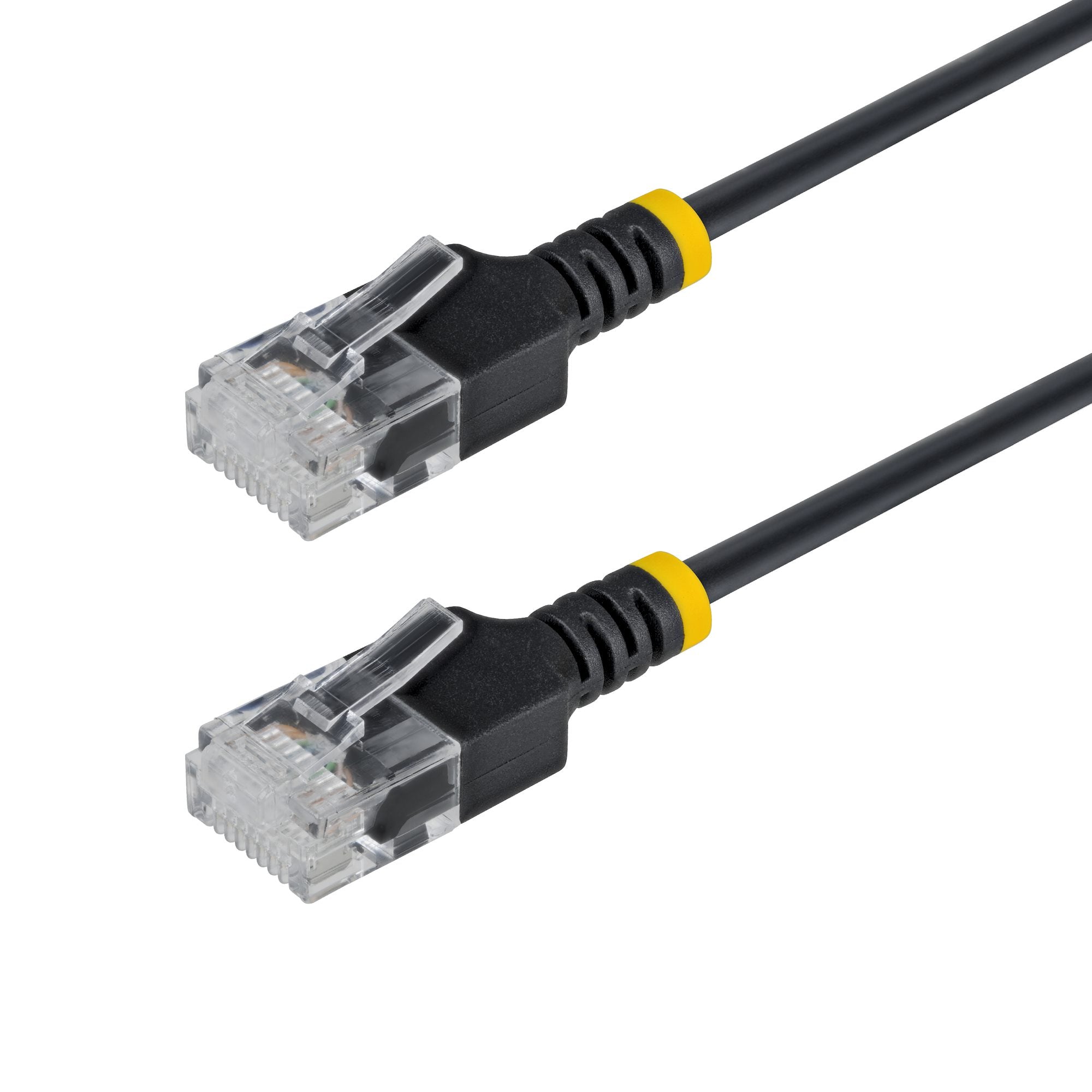 StarTech.com N6APATUTP34BKS-3FT networking cable Black 35.4" (0.9 m) Cat6a U/UTP (UTP)