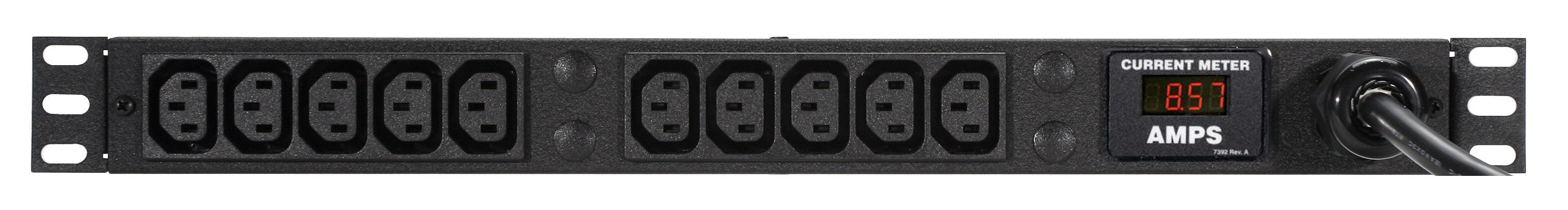 Vertiv VHVLAN102-102C13TL6 power distribution unit (PDU) 10 AC outlet(s) Black