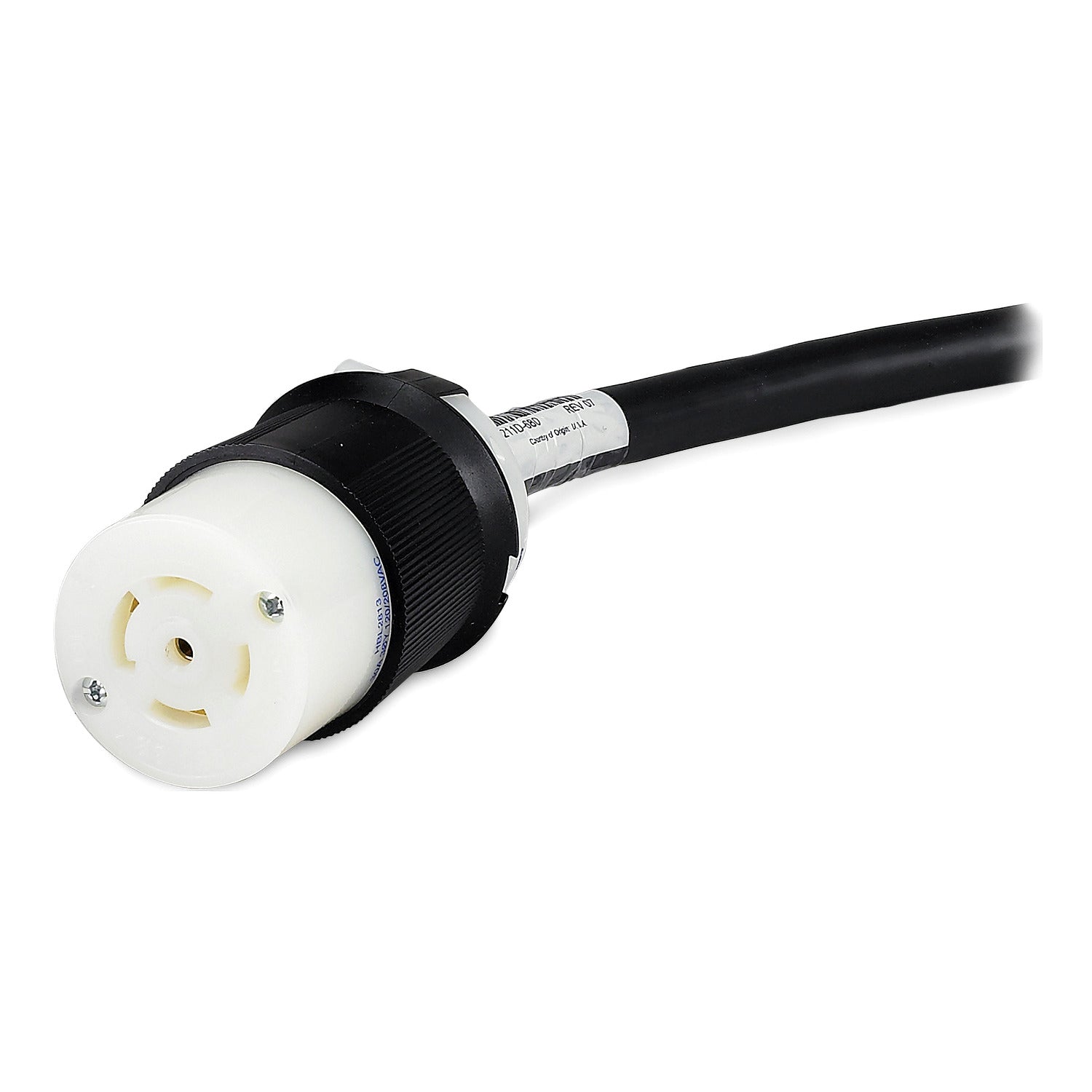 APC PBP4A13L2130F power cable Black, White 35.4" (0.9 m) NEMA L6-30R