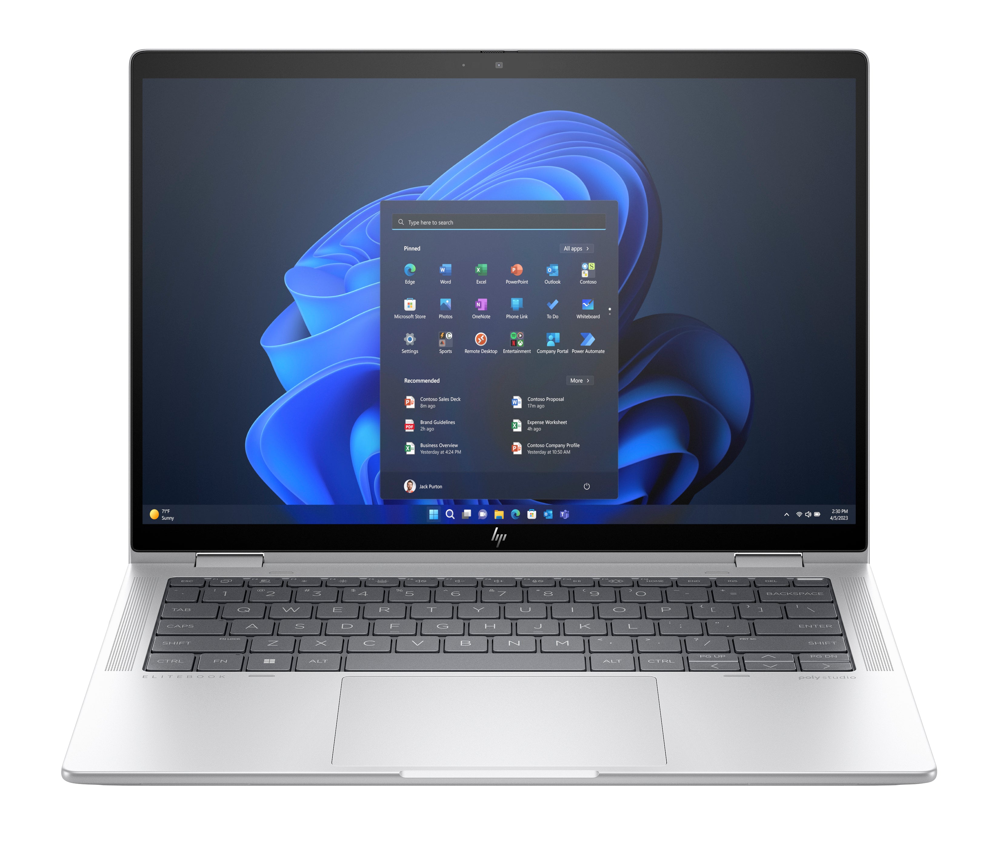 HP Elite x360 1040 G11 Intel Core Ultra 5 135H Hybrid (2-in-1) 14" Touchscreen 2.8K 32 GB LPDDR5x-SDRAM 512 GB SSD Wi-Fi 6E (802.11ax) FreeDOS Silver