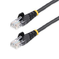 StarTech.com 25 ft Black Snagless Category 5e (350 MHz) UTP Patch Cable networking cable 300" (7.62 m)