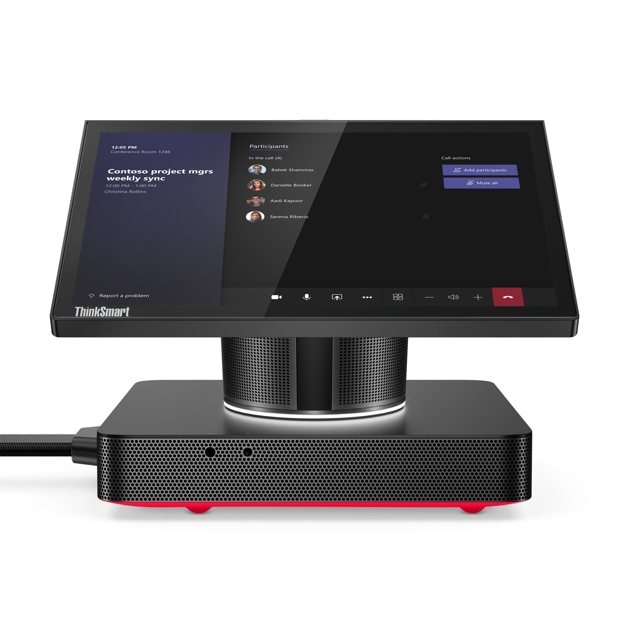 Lenovo ThinkSmart Hub Intel® Core™ i5 i5-8365UE 10.1" 1920 x 1200 pixels Touchscreen 8 GB DDR4-SDRAM 256 GB SSD Wi-Fi 5 (802.11ac) Black