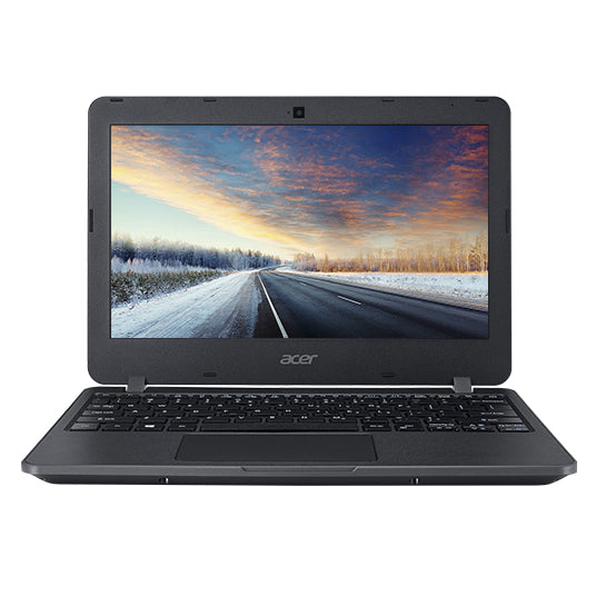 Acer TravelMate B MB117-M-C37N Intel® Celeron® N3060 Laptop 11.6" HD 4 GB DDR3L-SDRAM 128 GB SSD Wi-Fi 5 (802.11ac) Linux Linpus Black