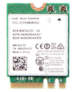 HP WLAN 11AC 2X2 INT 8260NGW 1YR IMS WARRANTY STANDARD