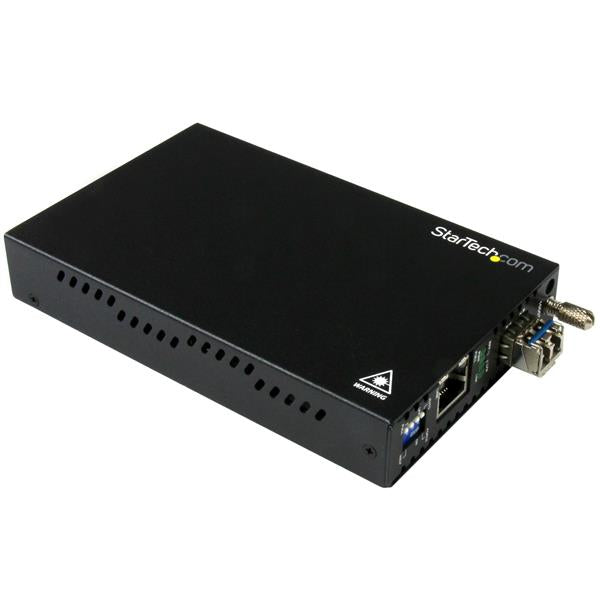 GIGABIT ETHERNET FIBER MEDIA CONVERTER GBE COPPER TO SM FIBER
