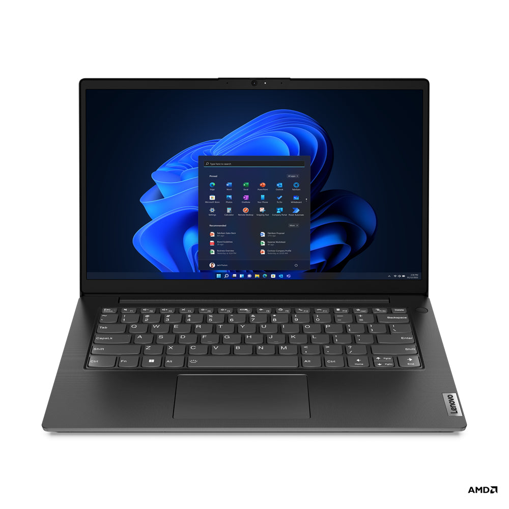 Lenovo V14 G4 ABP AMD Ryzen™ 7 7730U Laptop 14" Full HD 16 GB DDR4-SDRAM 512 GB SSD Wi-Fi 6 (802.11ax) Windows 11 Home English Black