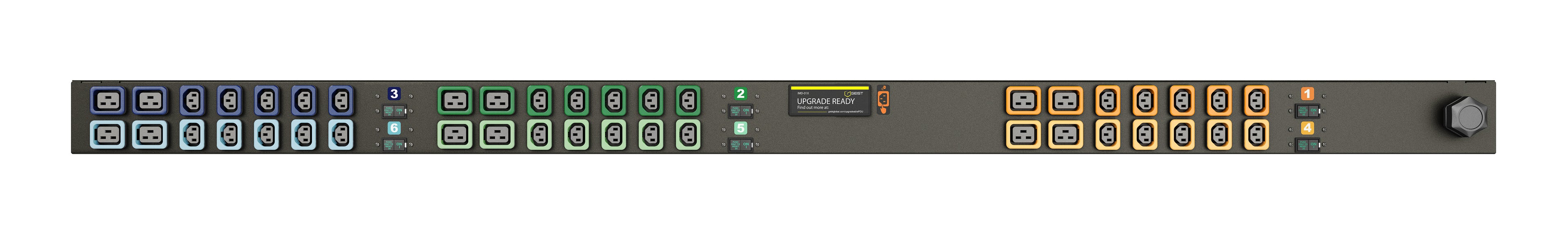 Vertiv I10027L power distribution unit (PDU) 42 AC outlet(s) Black