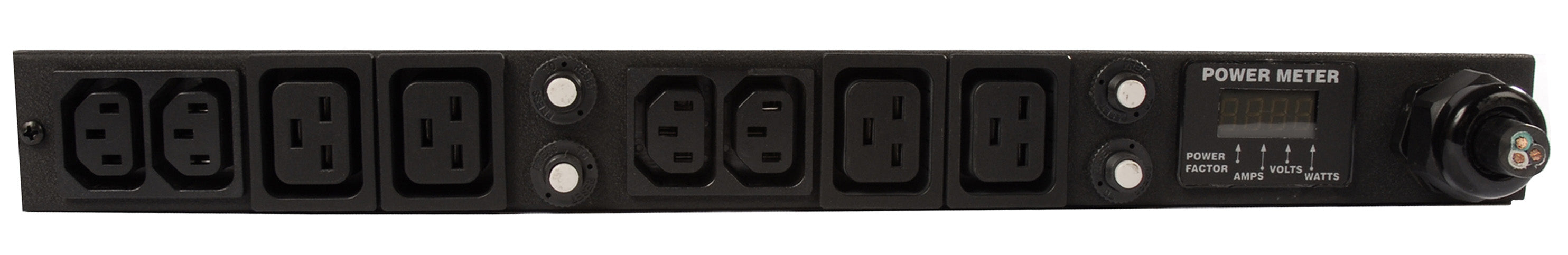 Vertiv VRELCN080-103I44TL6 power distribution unit (PDU) 8 AC outlet(s) 0U Black