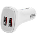 StarTech.com USB2PCARWHS mobile device charger Universal White Cigar lighter Auto