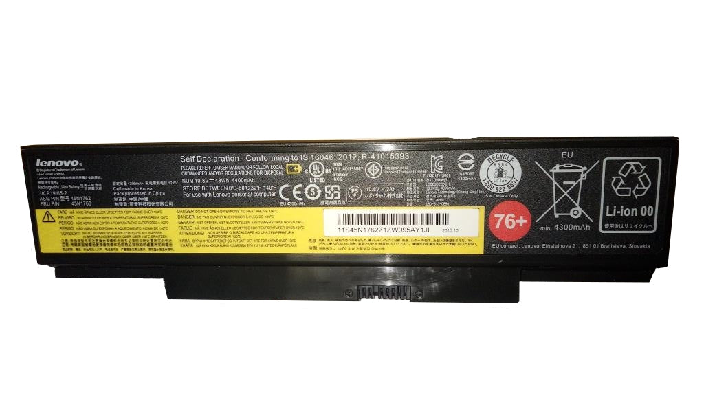 Lenovo 45N1763 laptop spare part Battery