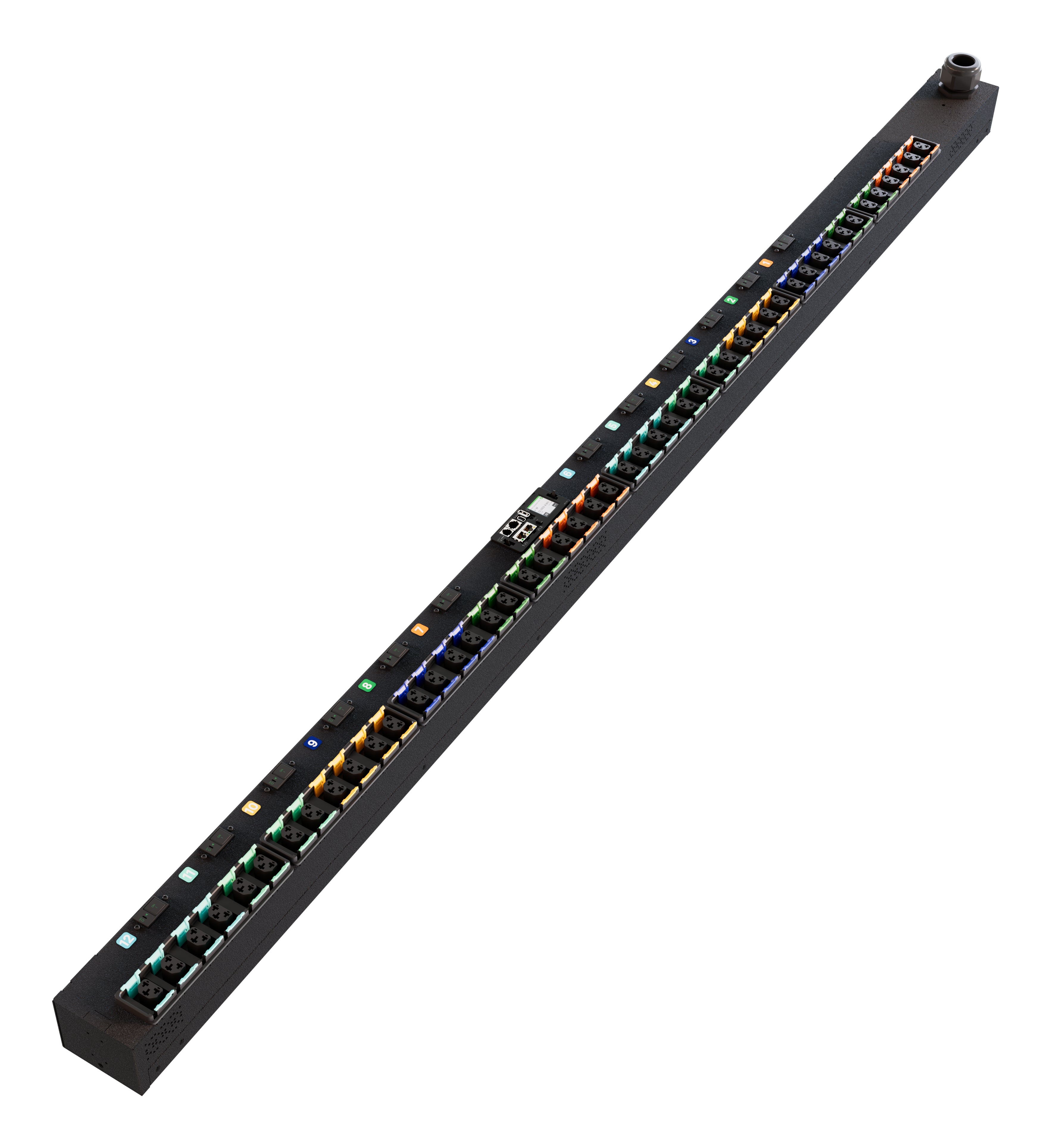 Vertiv PowerIT VP6U60A1 power distribution unit (PDU) 48 AC outlet(s) 0U Black