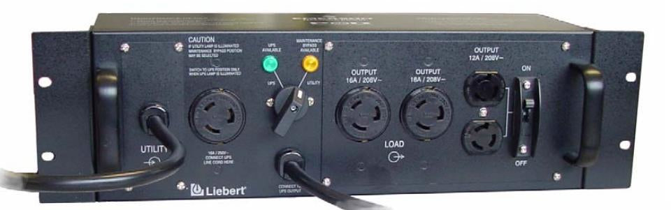 Vertiv MP2-220N power distribution unit (PDU) 4 AC outlet(s) 2U Black