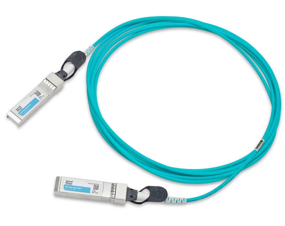 Legrand SFP25G-AOC InfiniBand/fibre optic cable 472.4" (12 m) SFP28 Aqua color