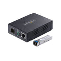 GIGABIT SM LC MEDIA CONVERTER 20 KM (12.4 MI) 10/100/1000 MBPS