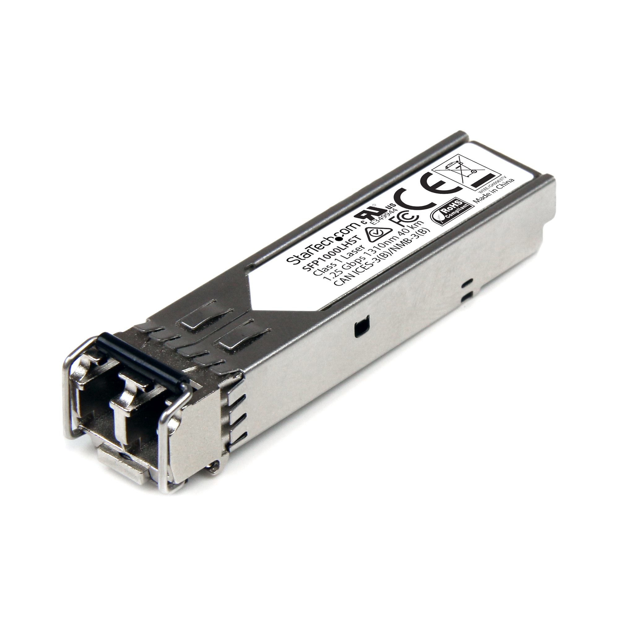 StarTech.com SFP1000LHST network transceiver module Fiber optic 1250 Mbit/s SFP 1310 nm