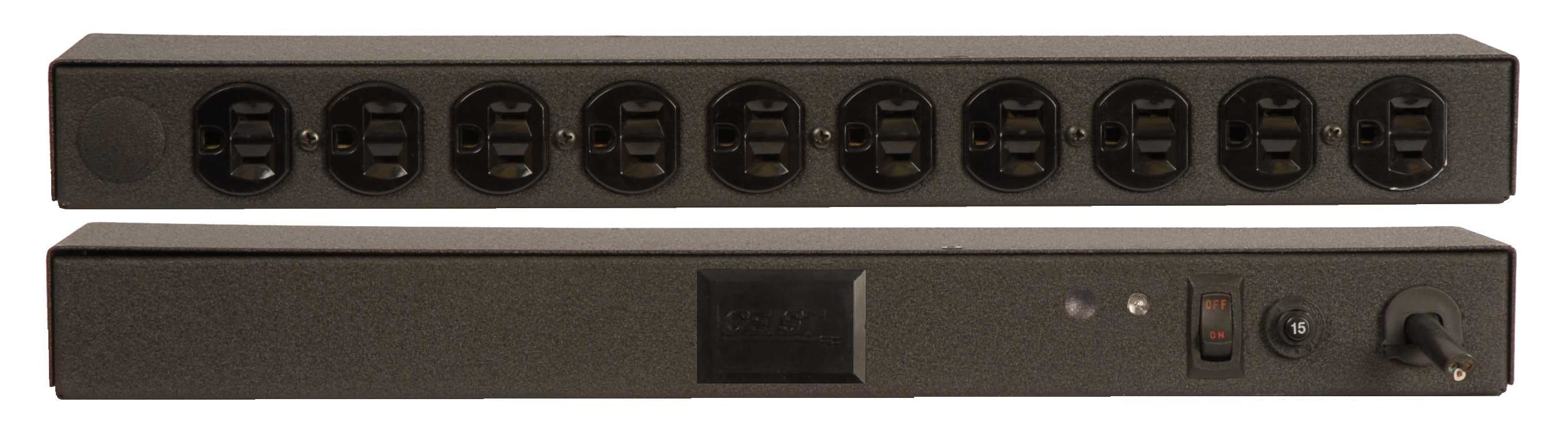 Vertiv Geist BRF100-10 power distribution unit (PDU) 10 AC outlet(s) 0U Black