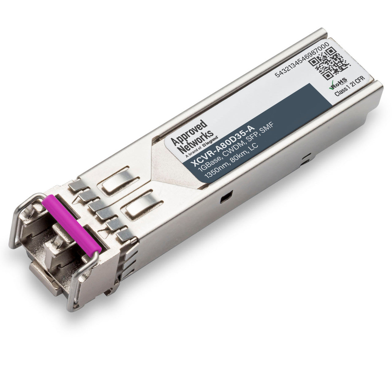Legrand XCVR-A80D35-A network transceiver module Fiber optic 1250 Mbit/s SFP 1350 nm
