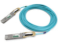 Legrand QDD-400G-AOC-20M-A InfiniBand/fibre optic cable 787.4" (20 m) QSFP-DD Aqua color