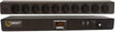 Vertiv Geist SPFAN104-1025 power distribution unit (PDU) 10 AC outlet(s) 0U Black