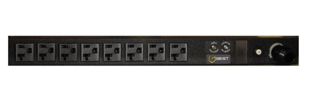 Vertiv VSSL084-102R20 power distribution unit (PDU) 8 AC outlet(s) Black