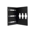 Vertiv TSMX2 mounting kit Black Steel