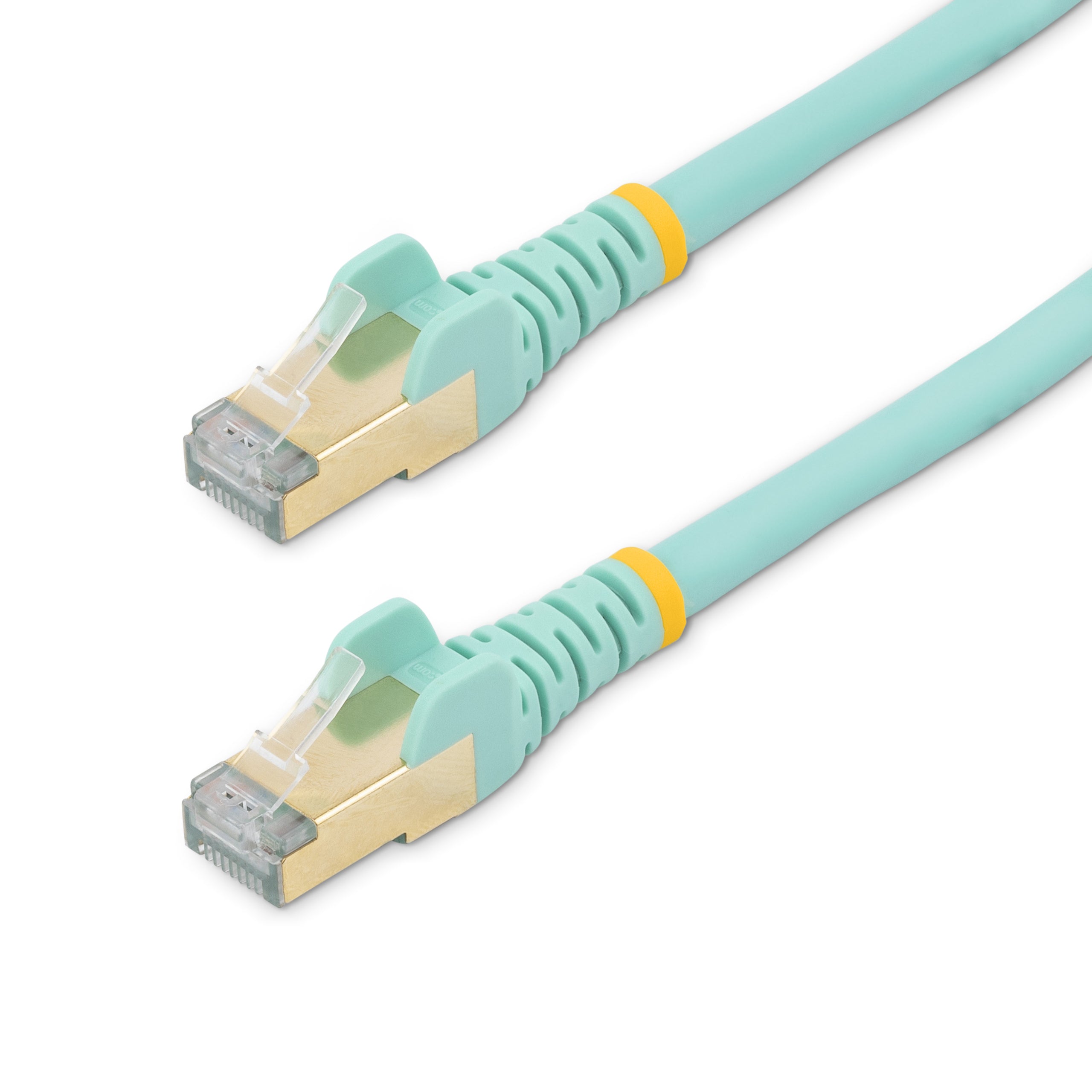 StarTech.com C6ASPAT35AQ networking cable Aqua color 358.3" (9.1 m) Cat6a
