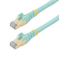 StarTech.com C6ASPAT3AQ networking cable Turquoise 35.4" (0.9 m) Cat6a