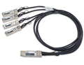 Legrand SFPPQSFP30-01-A InfiniBand/fibre optic cable 39.4" (1 m) QSFP+ 4x SFP+ Twinax Black