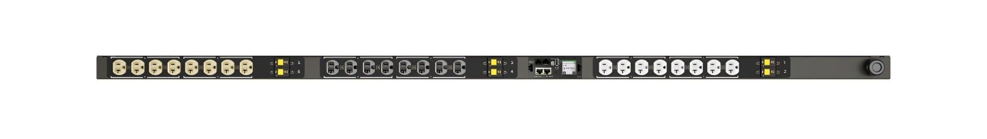 Vertiv MN05M4B1-24D203-3TL21A0A10-S power distribution unit (PDU) 24 AC outlet(s) Black