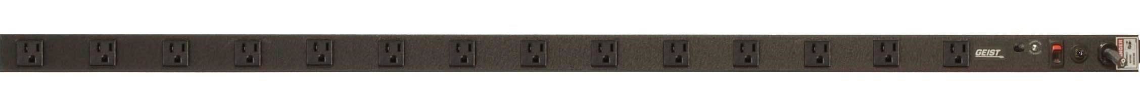 Vertiv Geist NSVC140-101R15 power distribution unit (PDU) 14 AC outlet(s) 0U Black