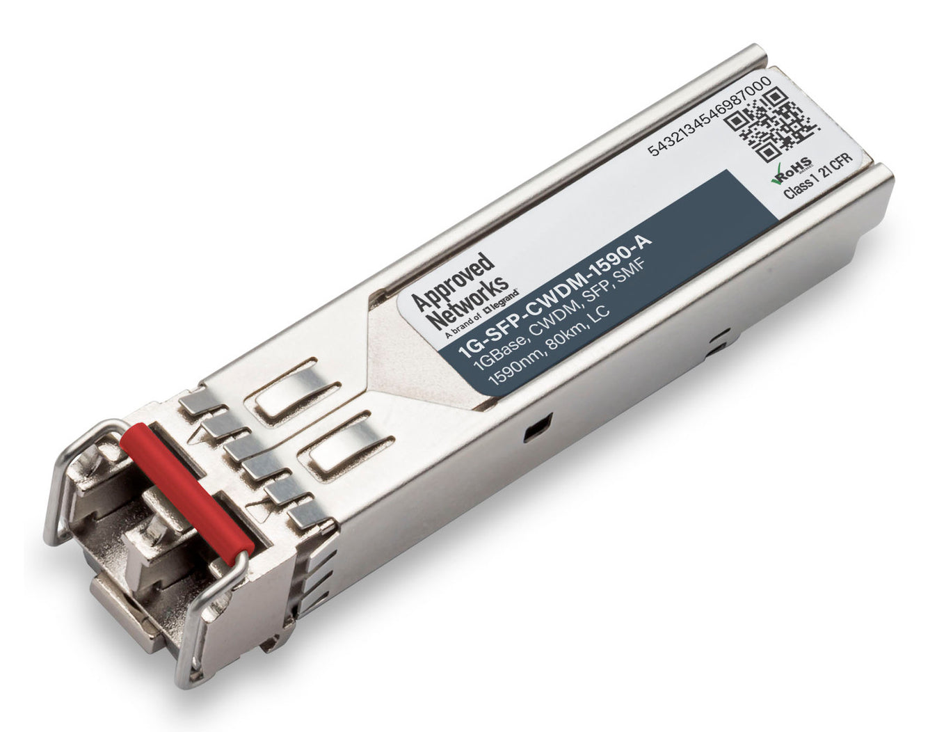 Legrand 1G-SFP-CWDM-1590-A network transceiver module Fiber optic 1250 Mbit/s 1590 nm