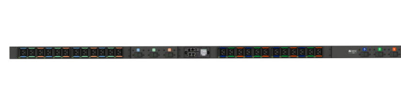 Vertiv DUS5MGB1-24CF17-2S02A9K00-S-A power distribution unit (PDU) 24 AC outlet(s) Black