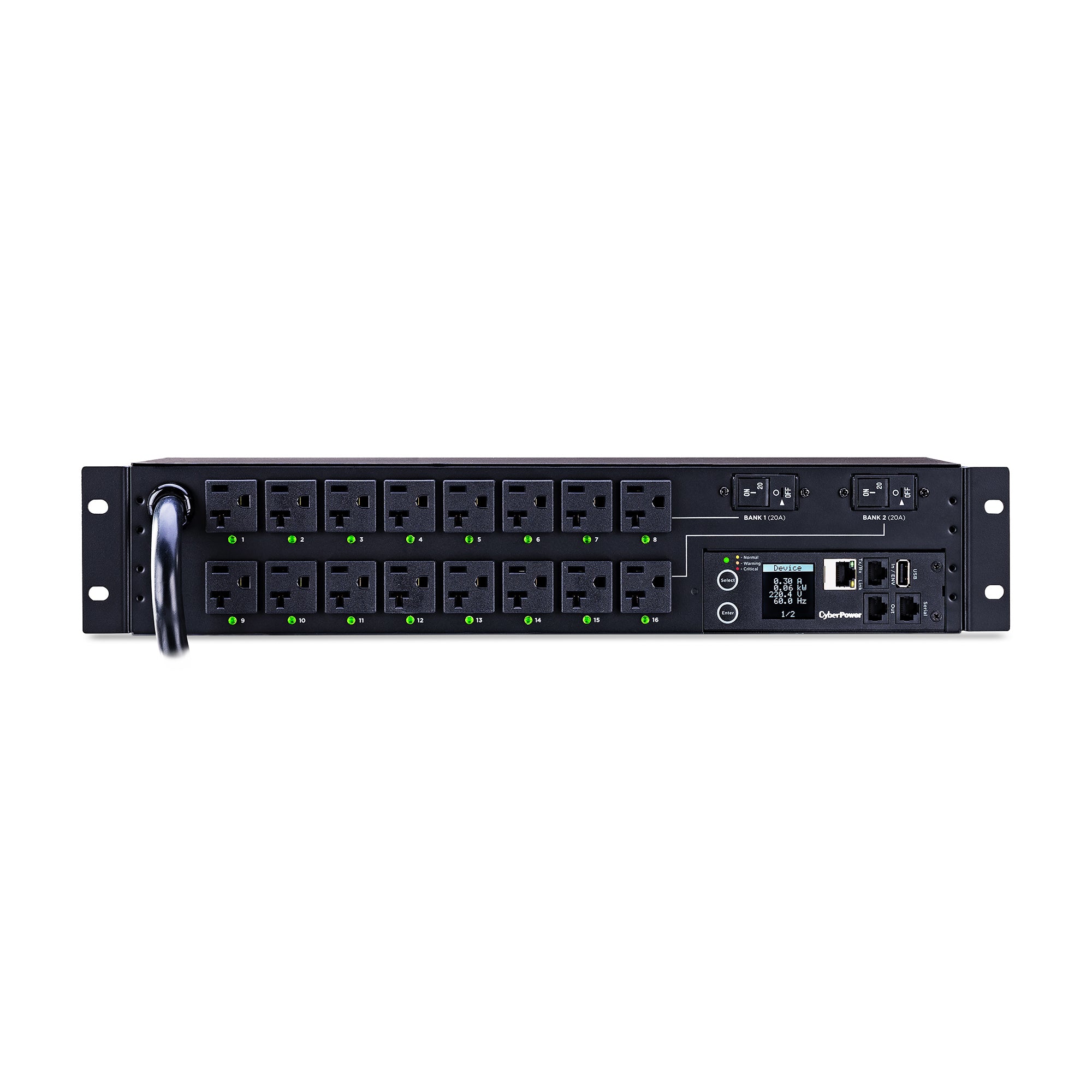 SWITCHED PDU SNMP 30A L5-30P 120V 5-20R OUT 2U 12FT 3YR WTY