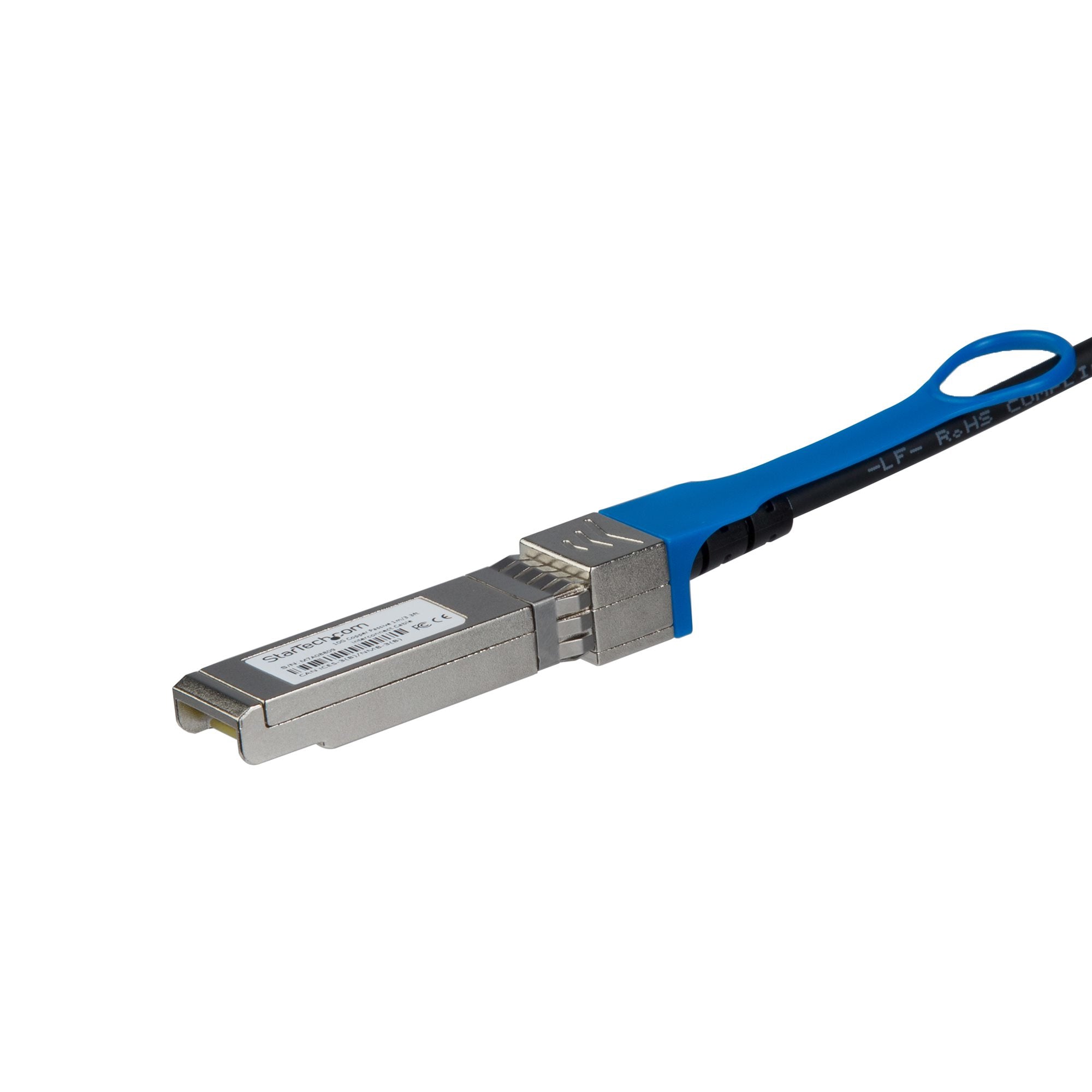 StarTech.com J9283BST InfiniBand/fibre optic cable 118.1" (3 m) SFP+ Black