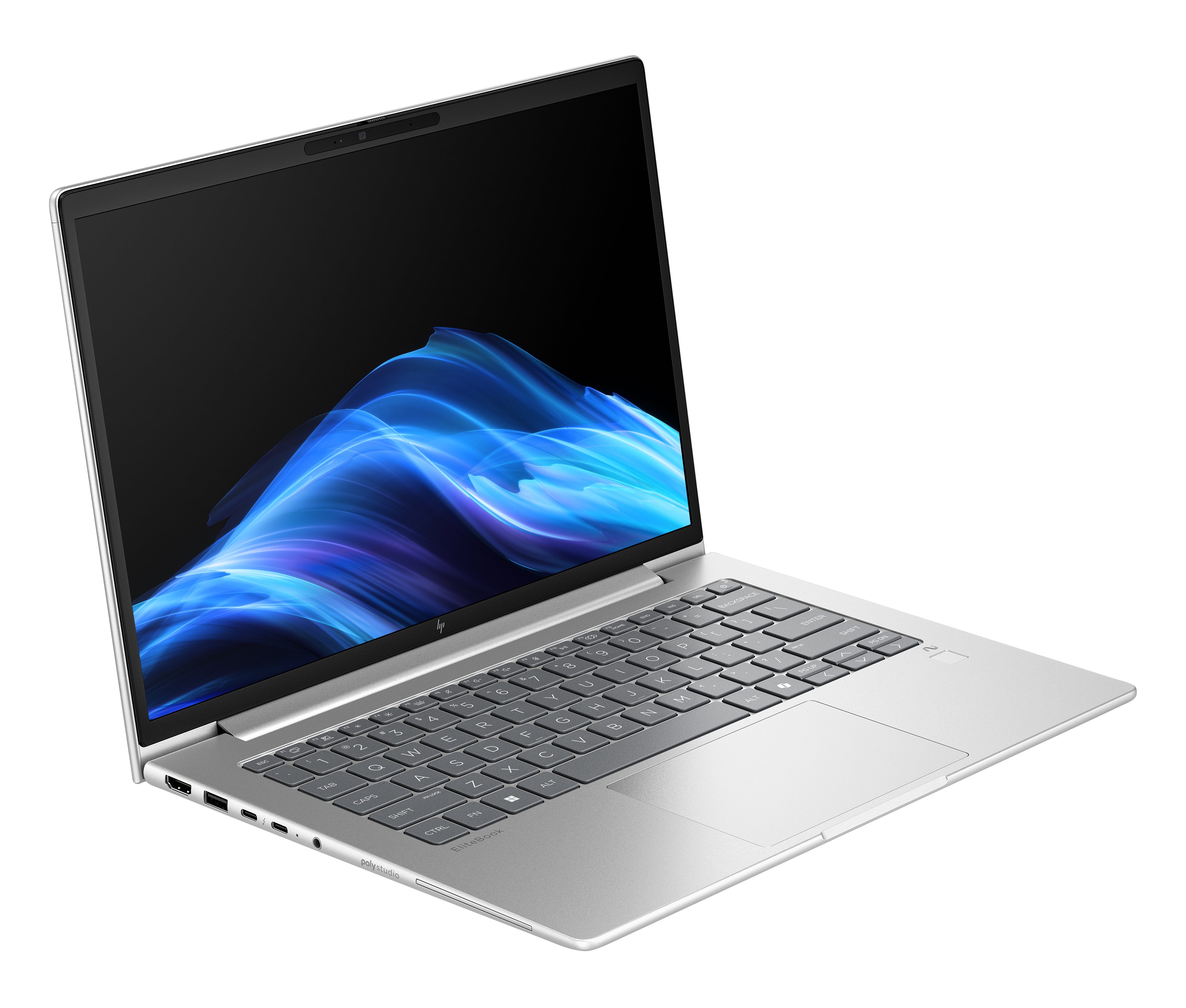 HP EliteBook 6 G1a Next Gen AI PC Wolf Pro Security Edition AMD Ryzen AI 5 PRO 340 Laptop 14" WUXGA 16 GB DDR5-SDRAM 512 GB SSD Wi-Fi 7 (802.11be) Windows 11 Pro Silver