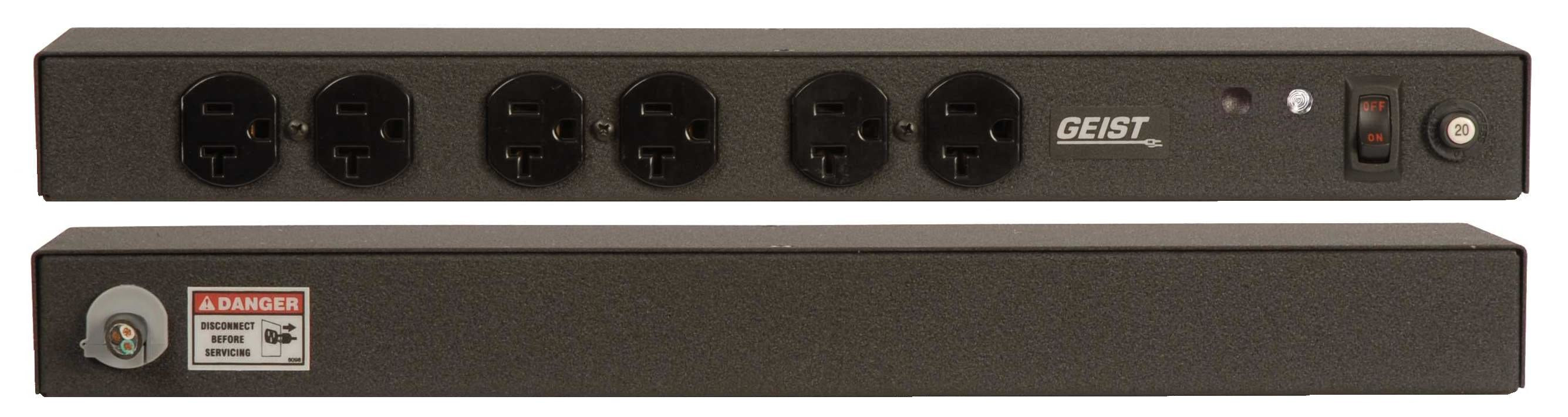 Vertiv Geist BRF060-1023 power distribution unit (PDU) 6 AC outlet(s) 0U Black