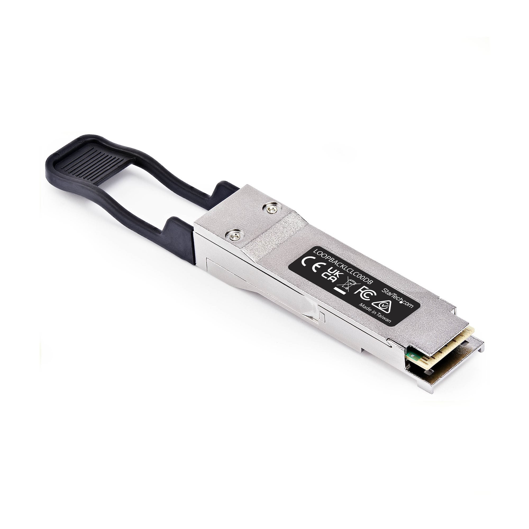 StarTech.com LOOPBACKPLUG100G network cable tester Fiber cable tester Silver