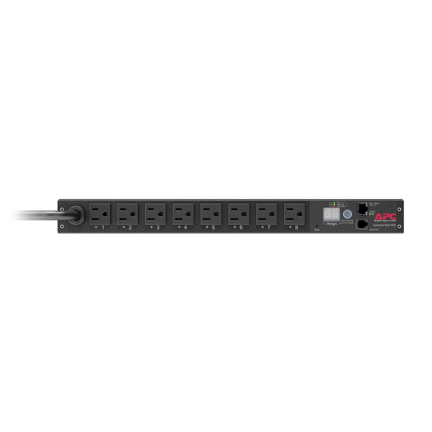 APC AP7900B power distribution unit (PDU) 8 AC outlet(s) 1U Black
