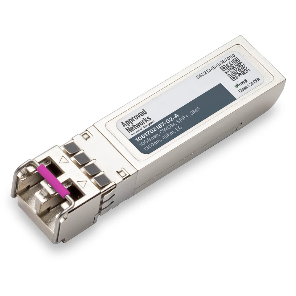 Legrand 1061702187-02-A network transceiver module Fiber optic 10 Mbit/s SFP+ 1350 nm
