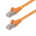 StarTech.com NLOR-7F-CAT6A-PATCH networking cable Orange 82.7" (2.1 m) S/FTP (S-STP)