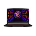 MSI Gaming THIN GF63 12UCX-814US laptop Intel® Core™ i5 i5-12450H 15.6" Full HD 8 GB DDR4-SDRAM 512 GB SSD NVIDIA GeForce RTX 2050 Wi-Fi 6 (802.11ax) Windows 11 Home Black