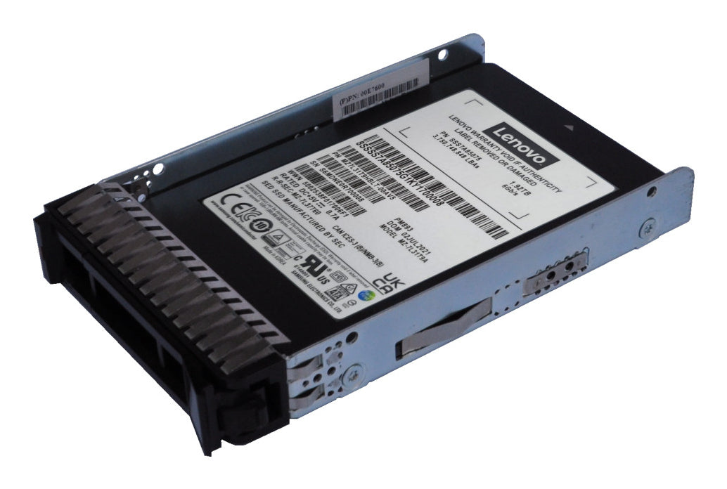 Lenovo 4XB7A93126 internal solid state drive 30 TB U.2 PCI Express 5.0 NVMe V-NAND TLC