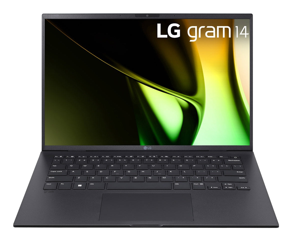 LG Gram 14Z90S Intel Core Ultra 7 155H Laptop 14" WUXGA 16 GB LPDDR5x-SDRAM 512 GB SSD Wi-Fi 6E (802.11ax) Windows 11 Pro US English Black