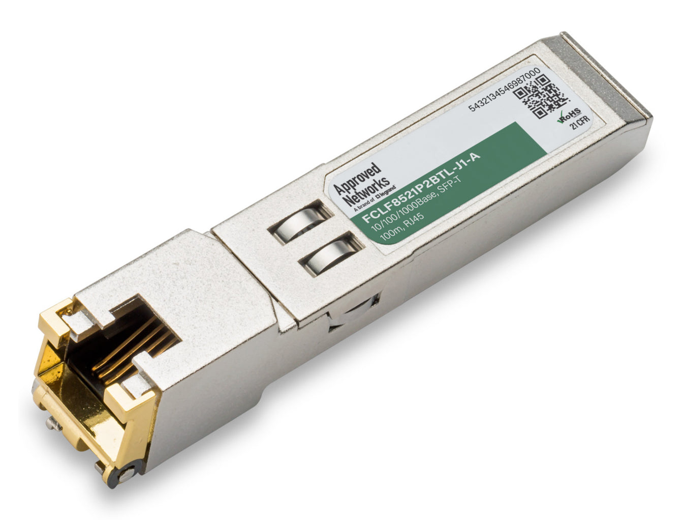 Legrand FCLF8521P2BTL-J1-A network transceiver module Copper 1250 Mbit/s SFP