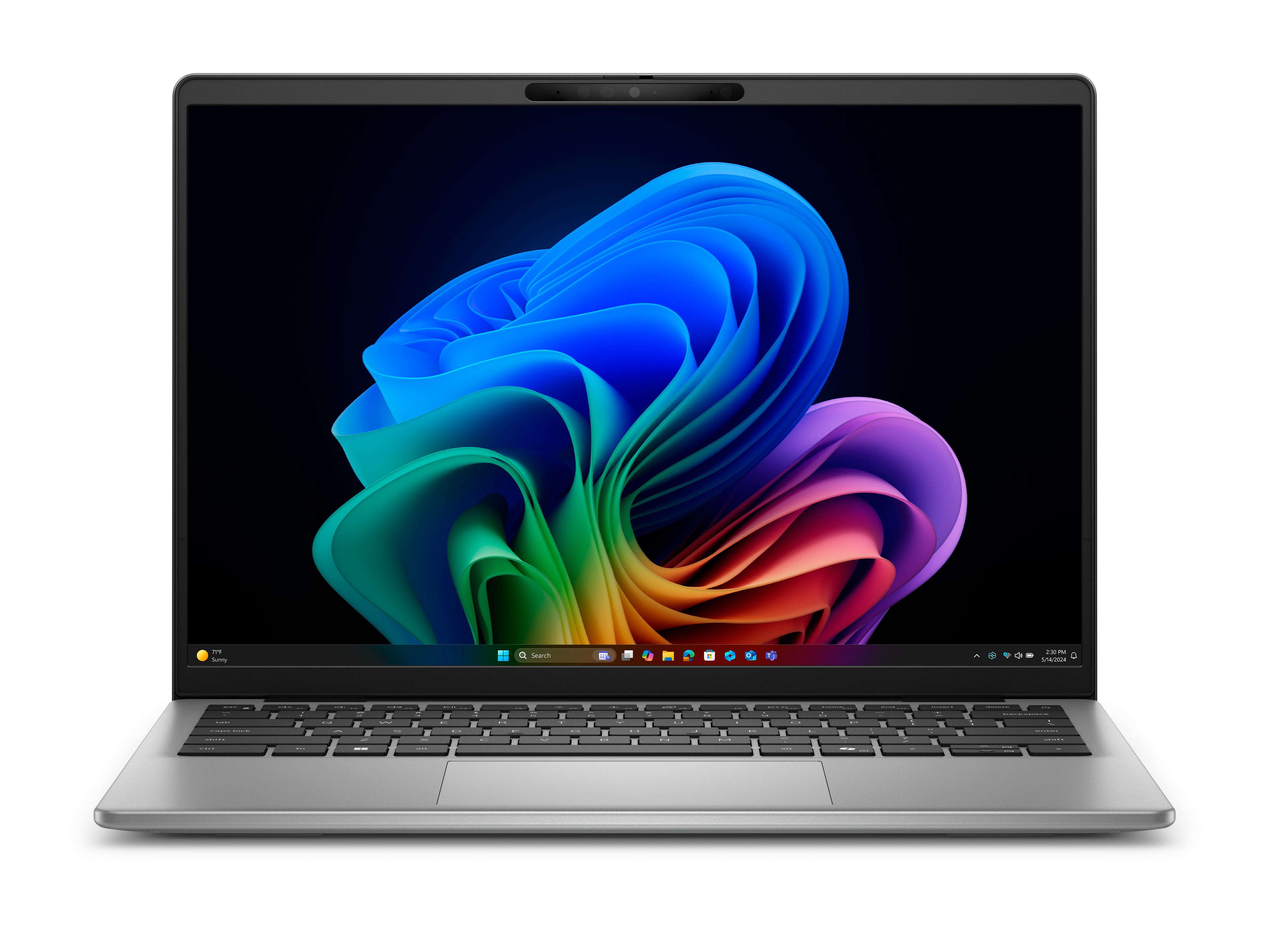 DELL Latitude 5455 Copilot+ PC Snapdragon X1P-64-100 Laptop 14" Full HD+ 16 GB LPDDR5x-SDRAM 512 GB SSD Wi-Fi 7 (802.11be) Windows 11 Pro US English Gray