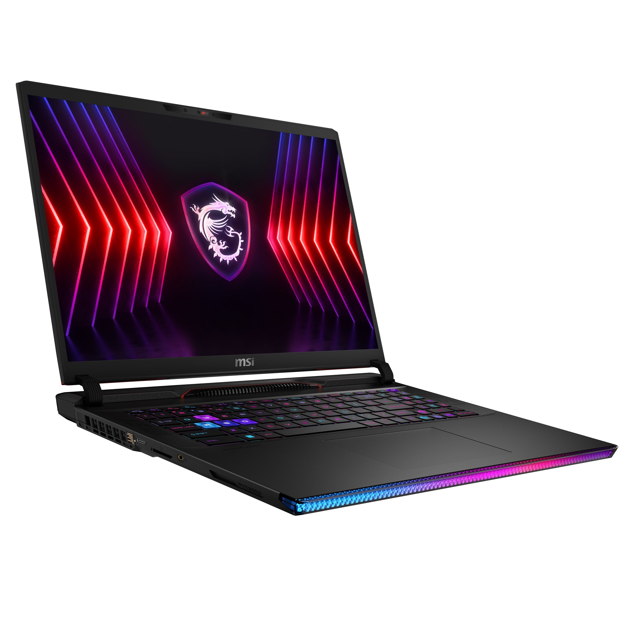 MSI Gaming Raider GE78 HX 14VIG-871US Intel® Core™ i9 i9-14900HX Laptop 17" Quad HD+ 64 GB DDR5-SDRAM 2 TB SSD NVIDIA GeForce RTX 4080 Wi-Fi 7 (802.11be) Windows 11 Home Black