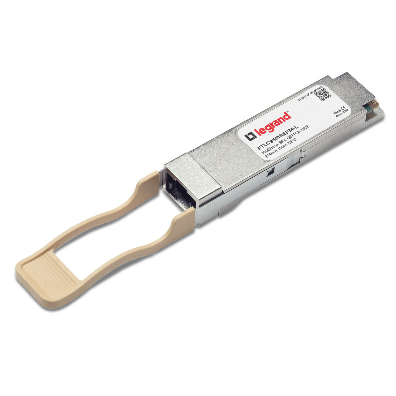 Legrand FTLC9551REPM-OP network transceiver module Fiber optic 100000 Mbit/s QSFP28 850 nm